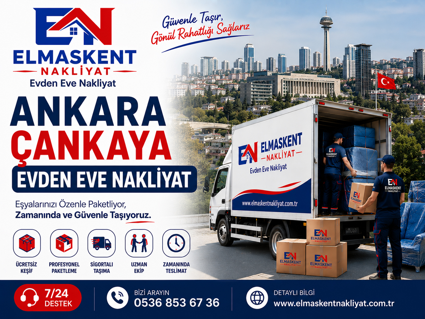 Çankaya Evden Eve Nakliyat