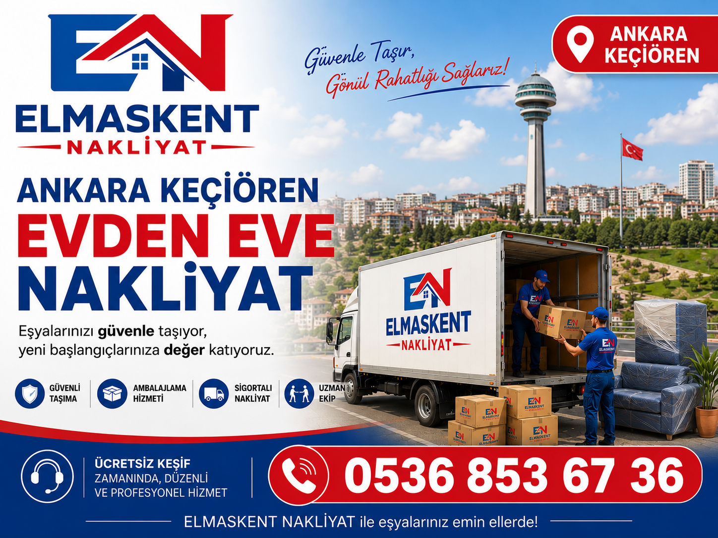 Keçiören Evden Eve Nakliyat